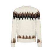 Round-neck Knitwear Cinque , Beige , Heren