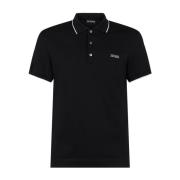 Polo Shirt Ermenegildo Zegna , Black , Heren
