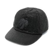 Grote Palm Cap - Blijf koel en stijlvol Palm Angels , Black , Unisex