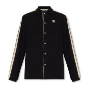 Shirt met logo Palm Angels , Black , Heren