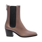 Kameel Bootball Booties Beattle Western Tod's , Brown , Dames