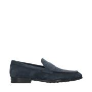 Suède sandalen met monogramdetail Tod's , Blue , Heren