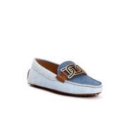 Suède Mocassins Tod's , Blue , Dames