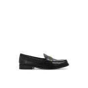 Leren loafers Tory Burch , Black , Dames