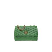 Gewatteerde schoudertas Kira Small Tory Burch , Green , Dames