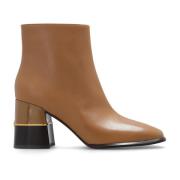 Enkellaarzen met hak Tory Burch , Brown , Dames