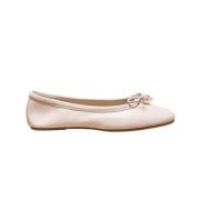 Feminine Glitter Ballerina s Tory Burch , Beige , Dames