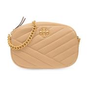 ‘Kira Chevron Camera’ schoudertas Tory Burch , Beige , Dames