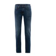 Slim-Fit Stretch Jeans Baldessarini , Blue , Heren