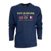 Trainingsshirt Paul & Shark , Blue , Heren