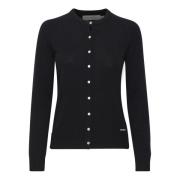 LukkaIW Cardigan - Stijlvol en Tijdloos InWear , Black , Dames