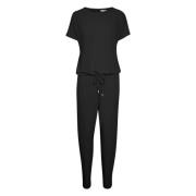 Siri Gebreide Jumpsuit InWear , Black , Dames