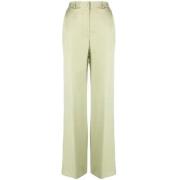 Groene Rechte Broek - Maat 40 Patrizia Pepe , Beige , Dames