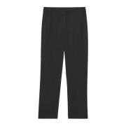 Tijdloze Crepe Cigarette Broek Patrizia Pepe , Black , Dames