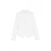 Slim Fit Sportjas Patrizia Pepe , White , Dames