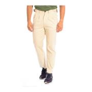 Beige Broek met Rechte Pijpen La Martina , Beige , Heren