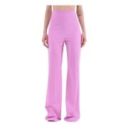 Wide Trousers Sportmax , Pink , Dames