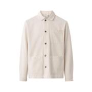 Shirts Knowledge Cotton Apparel , White , Heren