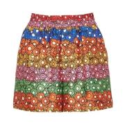 Zijden Pull-Up Shorts La DoubleJ , Multicolor , Dames
