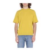 Half sleeve t-shirt Paolo Pecora , Yellow , Heren