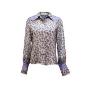 Pre-owned Silk Shirt Chloé Pre-owned , Purple , Dames