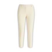 Leather Trousers Simona Corsellini , Beige , Dames