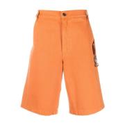 Lange shorts in opvallend oranje Jacquemus , Orange , Heren