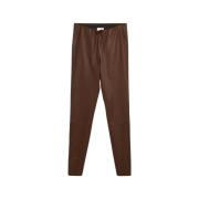 Leather Trousers By Herenne Birger , Brown , Dames