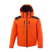Wind Jackets Emporio Armani EA7 , Orange , Heren