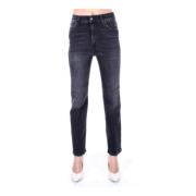 Slim-fit Jeans Haikure , Black , Dames