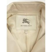 Pre-owned Cotton outerwear Burberry Vintage , Beige , Dames