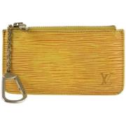 Tweedehands minitas Louis Vuitton Vintage , Yellow , Dames