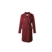 Pre-owned Wool outerwear Michael Kors Pre-owned , Red , Dames