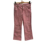 Pre-owned Cotton jeans Isabel Marant Pre-owned , Pink , Dames