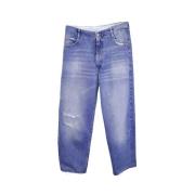 Pre-owned Cotton jeans Maison Margiela Pre-owned , Blue , Dames