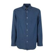 Casual Denim Overhemd, Regular Fit PS By Paul Smith , Blue , Heren