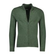 Groene Zip-through Vest Cavallaro , Green , Heren