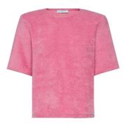 Zachte Sponge T-Shirt Sylvia MVP wardrobe , Pink , Dames