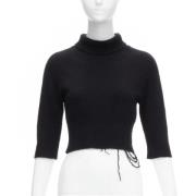 Pre-owned Cashmere tops Celine Vintage , Black , Dames