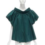 Pre-owned Polyester tops Alexander McQueen Pre-owned , Green , Dames