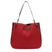 Pre-owned Fabric gucci-bags Gucci Vintage , Red , Dames