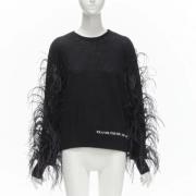Pre-owned Wool tops Valentino Vintage , Black , Dames