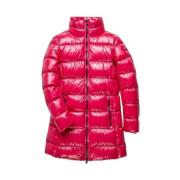 Glanzende Fuchsia Donsjas met Ritssluiting RefrigiWear , Pink , Dames