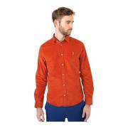 Katoenen Overhemd - Vicomte a Vicomte A. , Orange , Heren