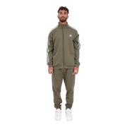 Heren Olive Basic 3Stripes Trainingspak Adidas , Green , Heren