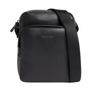 Zwarte Cross Body Tas Calvin Klein , Black , Heren