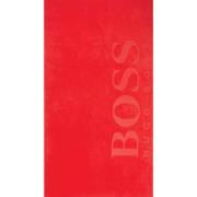Handdoek Hugo Boss , Red , Unisex