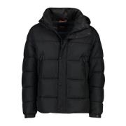 Zwarte Omaris Winterjas Hugo Boss , Black , Heren