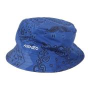 Stijlvolle Omkeerbare Bucket Hat Kenzo , Blue , Heren