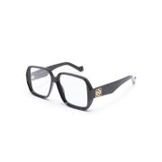 Klassiek Zwart Optisch Montuur Loewe , Black , Dames